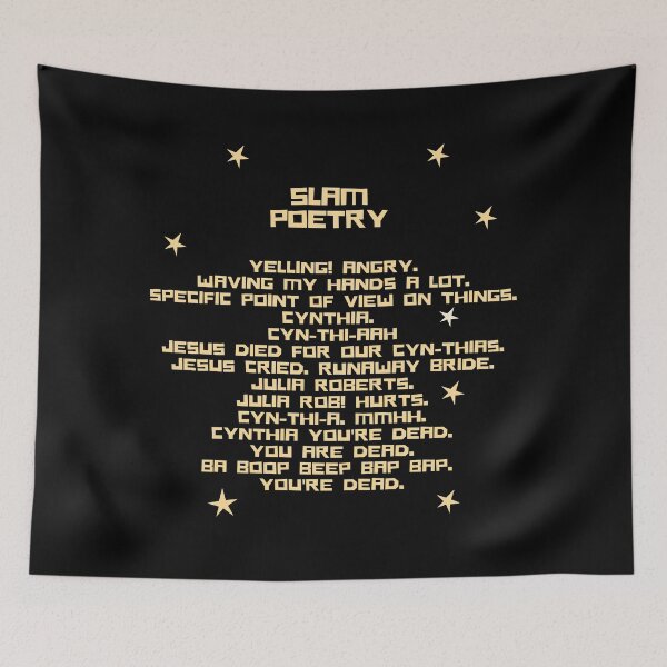 Item preview, 22 JUMP STREET SLAM POETRY designed and sold by Kilvish.