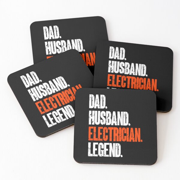 Item preview, Dad . Husband . Electrician . Legend- for Electricity lovers designed and sold by TeesLina.