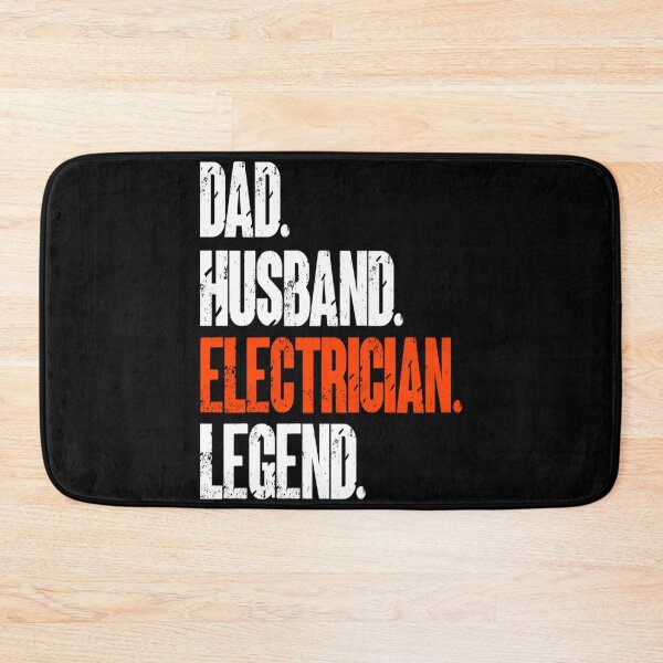 Item preview, Dad . Husband . Electrician . Legend- for Electricity lovers designed and sold by TeesLina.