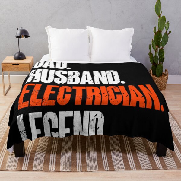 Item preview, Dad . Husband . Electrician . Legend- for Electricity lovers designed and sold by TeesLina.