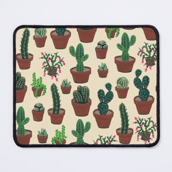 Item preview, Gouache Cacti Pattern designed and sold by paintedpansy.