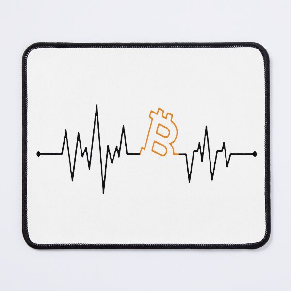 Item preview, Bitcoin Heartbeat T-shirt - Crypto T-shirt - Cryptocurrency Gift designed and sold by Rolmid.