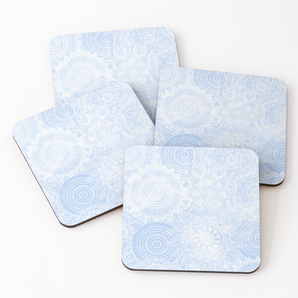 Item preview, Elegant Blue White Mandala Collection designed and sold by InovArtS.