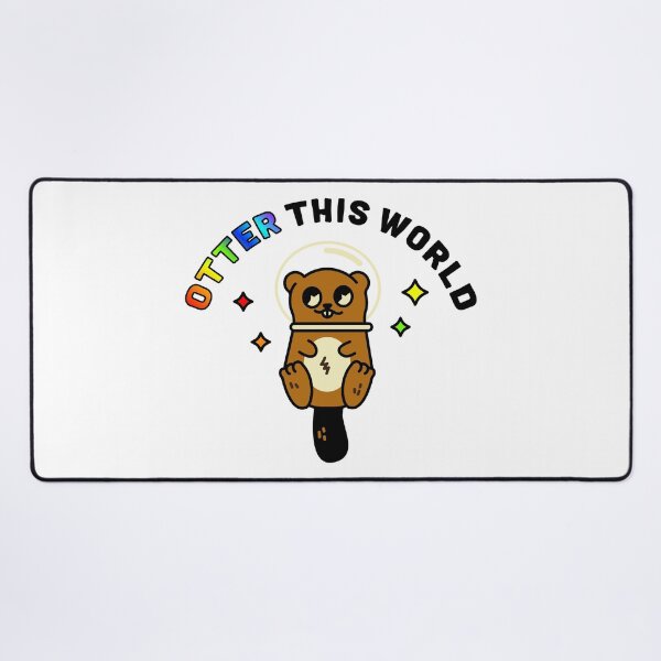 Item preview, Otter This World Rainbow designed and sold by Stepadoda.