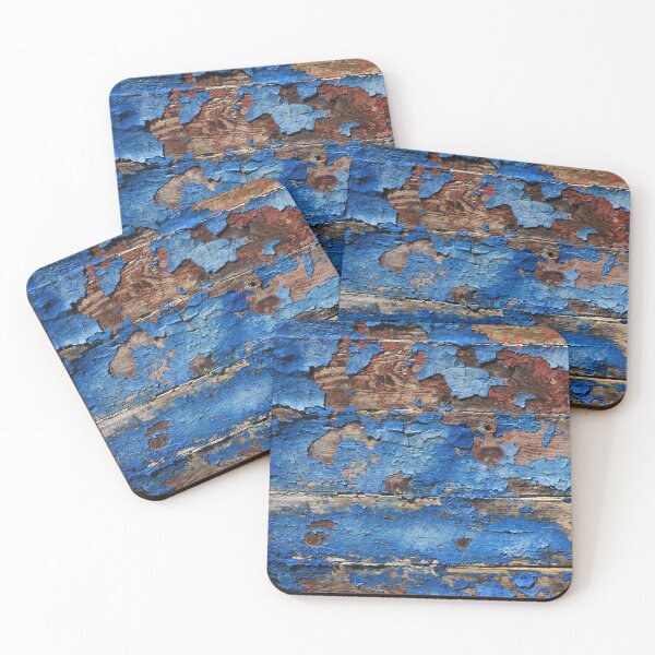 Item preview, Wood Grain With Blue Paint Distressed designed and sold by Hvll1116.