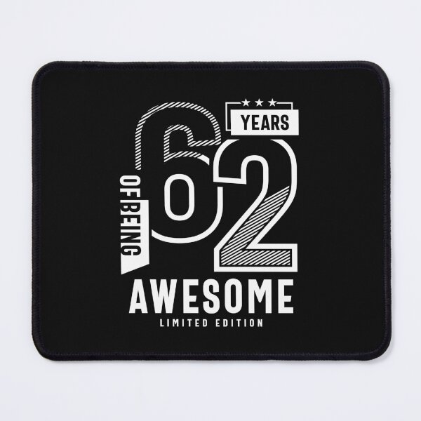 Item preview, 62 Years Of Being Awesome - 62nd Birthday designed and sold by cidolopez.