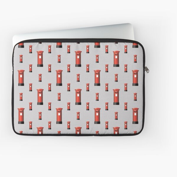 Item preview, British Postal Pillar Box - Red Pattern designed and sold by sleepingdogprod.