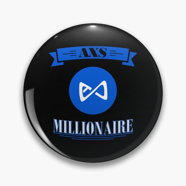 Item preview, AXS Millionaire - Axie Infinity Funny Cryptocurrency Design designed and sold by TeeTimeShirts.