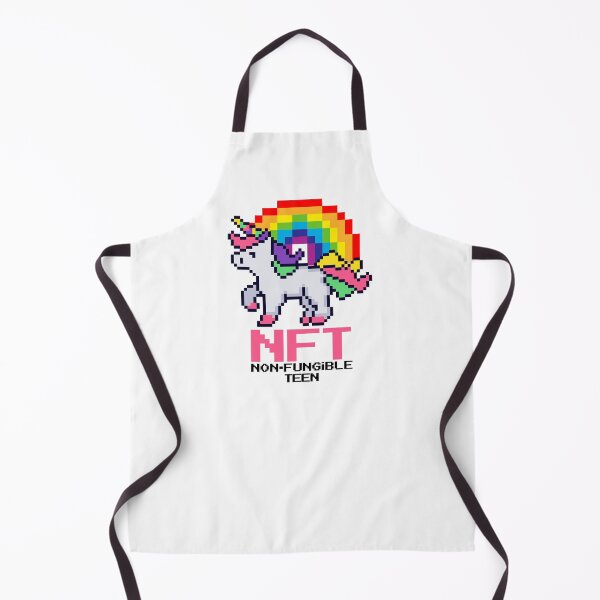 Item preview, NFT Unicorn Rainbow Crypto Pixel Art Non-Fungible Teenager designed and sold by Maria Garcia.