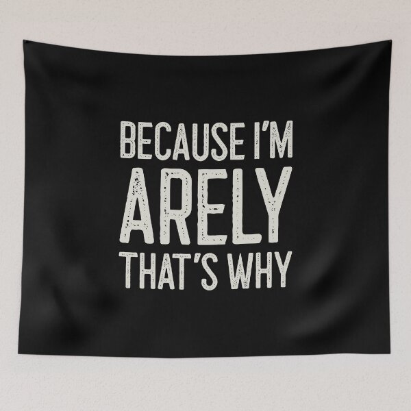 Item preview, Because I’m Arely That’s Why Funny Personalized Name designed and sold by MariosNydras.