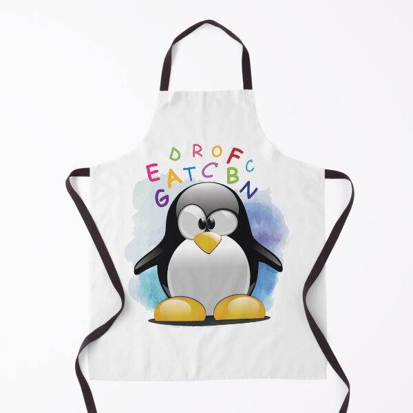 Item preview, Cute penguin and alphabet for kids on First day in kindergarten designed and sold by Alice-Elgawi.