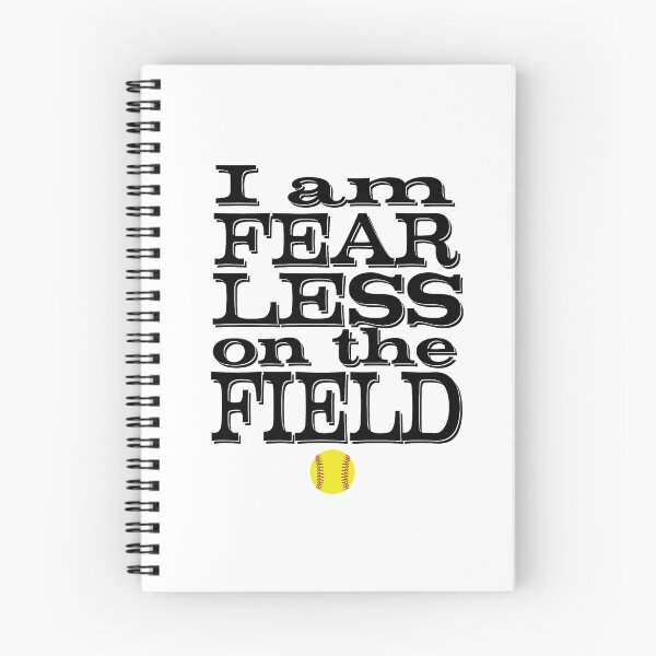 Item preview, softball, fearless on the field-softball designed and sold by SleeplessLady.