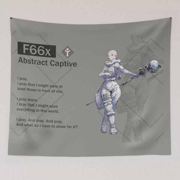 Item preview, F66x - Abstract Captive (Nier Reincarnation) designed and sold by VelvetZone.