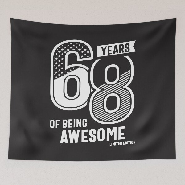 Item preview, 68 Years Of Being Awesome - 68th Birthday designed and sold by cidolopez.