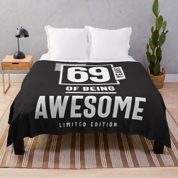 Item preview, 69 Years Of Being Awesome - 69th Birthday designed and sold by cidolopez.