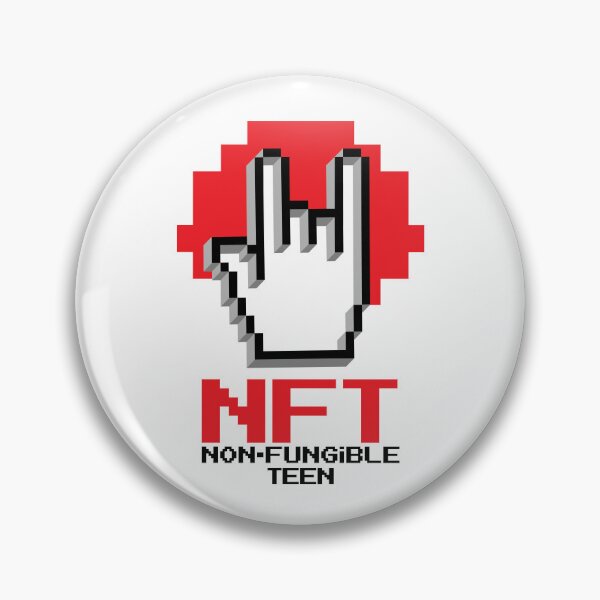 Artikelvorschau, NFT Crypto Pixel Art Non-Fungible Rock Hand Sign Teenager entworfen und verkauft von Maria Garcia.