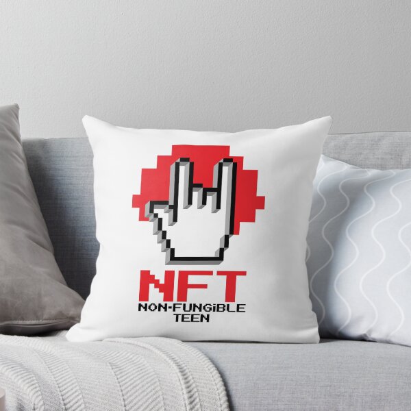 Aperçu de l'œuvre NFT Crypto Pixel Art Non-Fongible Rock Signe de la main Adolescent créée et vendue par Maria Garcia.