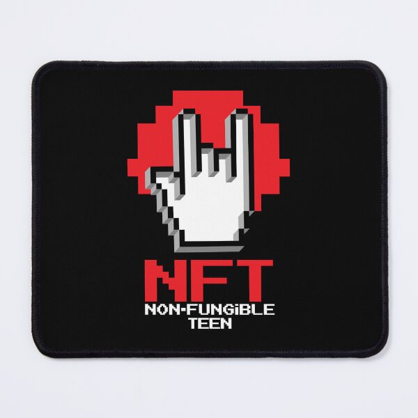 Item preview, NFT Art Crypto Pixel Nonfungible Rock ’n’ Roll Hand Sign Teen designed and sold by Maria Garcia.