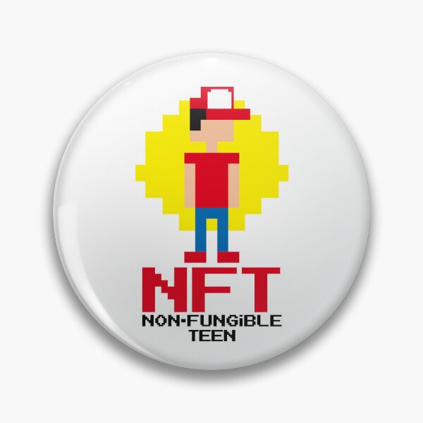 Artikelvorschau, NFT Crypto Pixel Boy Nicht vertretbarer Teenager entworfen und verkauft von Maria Garcia.