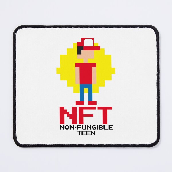 Item preview, NFT Crypto Pixel Boy Non-Fungible Teenager designed and sold by Maria Garcia.