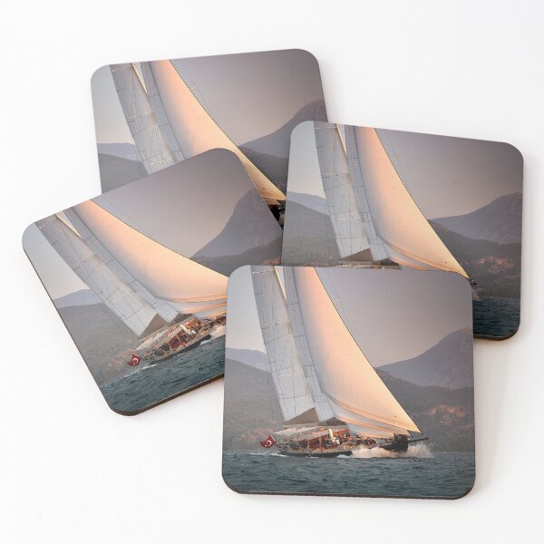 Item preview, big sailboat sailing designed and sold by laikaincosmos.