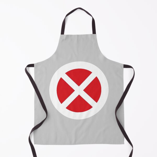 Artikelvorschau, Roter weißer Saltire Retro Roundel entworfen und verkauft von ModSupporters.