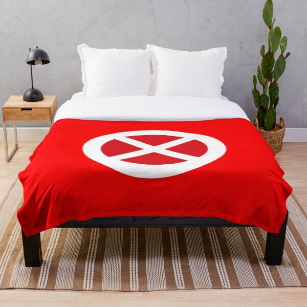 Item preview, Red White Saltire Retro Roundel designed and sold by ModSupporters.