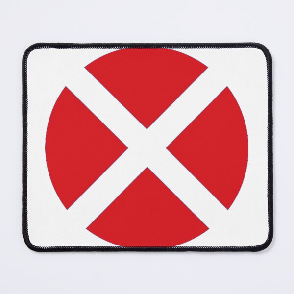 Item preview, Red White Saltire Retro Roundel designed and sold by ModSupporters.