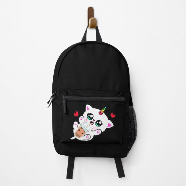 Item preview, Cat Drinking Boba Milk designed and sold by NineOneOne.