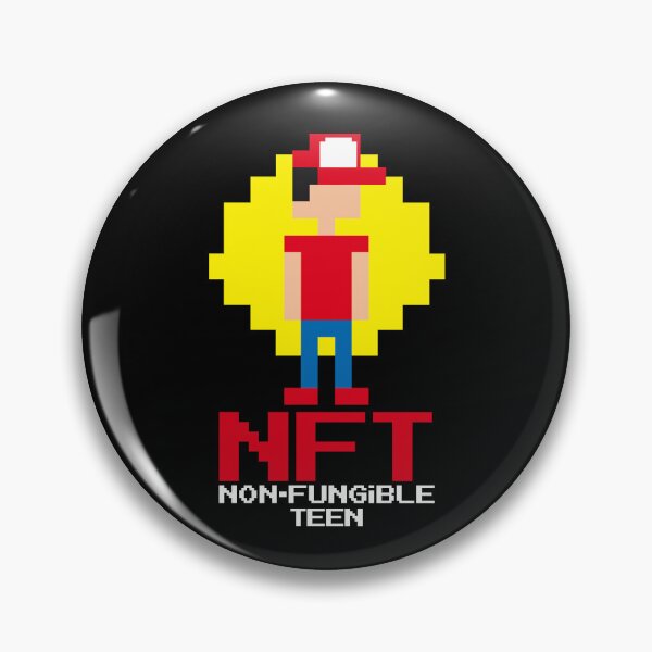 Artikelvorschau, NFT Crypto Pixel Art Nicht fungibel, lustiges Teen Boy Meme entworfen und verkauft von Maria Garcia.