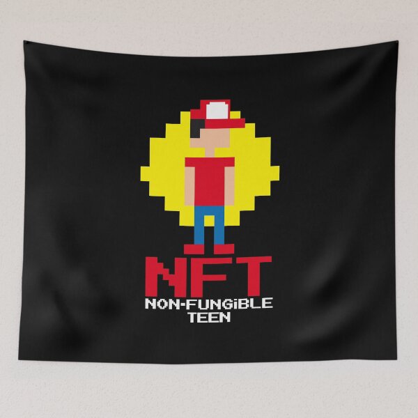 Item preview, NFT Crypto Pixel Art Nonfungible, Funny Teen Boy Meme designed and sold by Maria Garcia.
