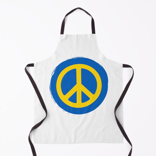 Item preview, Peace For Ukraine Blue and Yellow Anti War Sign designed and sold by lordyswiss.