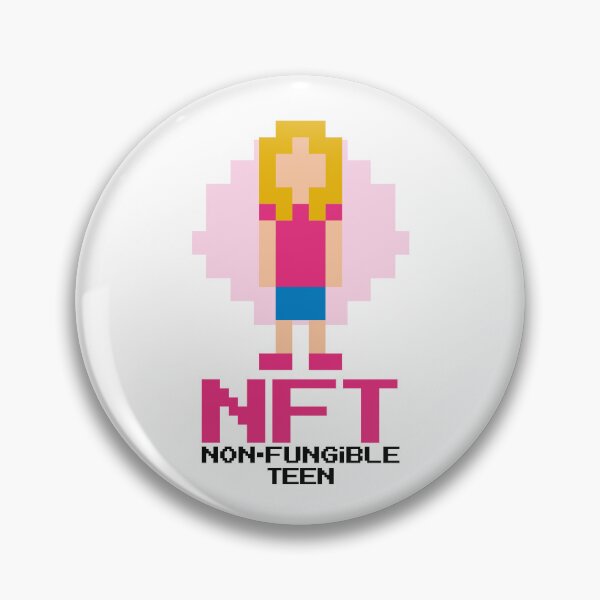 Artikelvorschau, NFT Crypto Pixel Girl Nicht vertretbarer Teenager entworfen und verkauft von Maria Garcia.