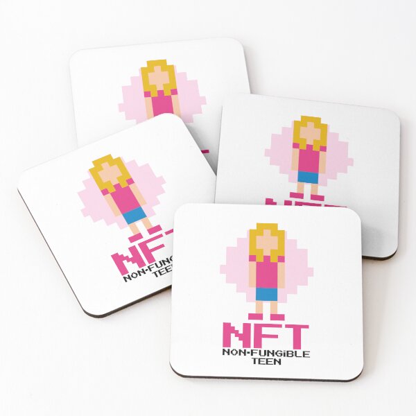 Item preview, NFT Crypto Pixel Girl Non-Fungible Teenager  designed and sold by Maria Garcia.