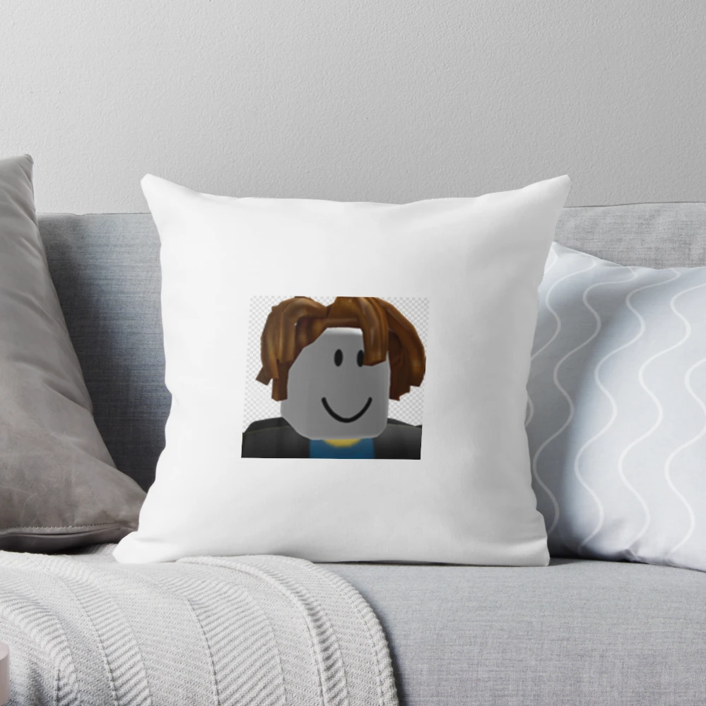 Man face Throw Pillow by MarkTheUser