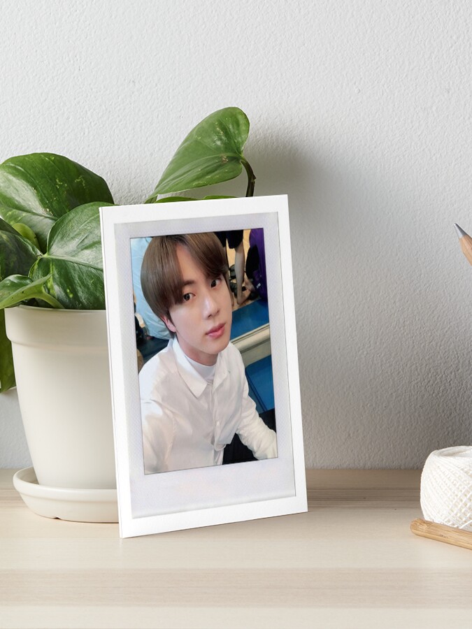 2 Run BTS Jin photography (version b) Art Board Print for Sale by