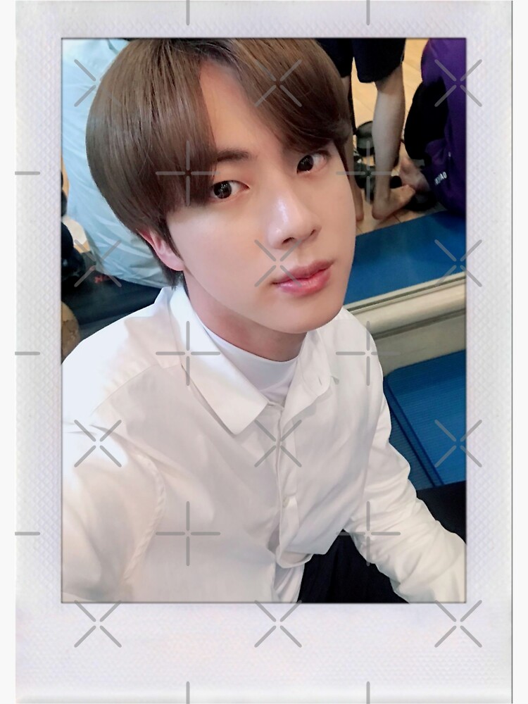2 Run BTS Jin photography (version b) Magnet for Sale by