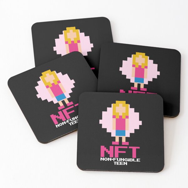 Item preview, NFT Crypto Pixel Art Nonfungible, Funny Teen Girl Meme designed and sold by Maria Garcia.