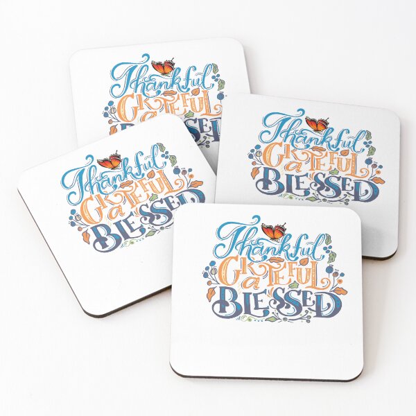 Item preview, Thankful, grateful, blessed  designed and sold by KokoDesigns145.
