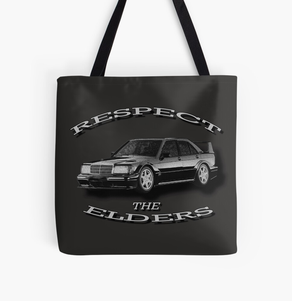 Mercedes-Benz 190 EVO 'Respect The Elders' Backpack for Sale by