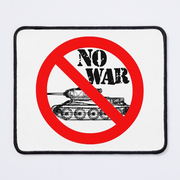 Item preview, No War - Não a Guerra - No Alla Guerra - No a la Guerra - Kein Krieg - Pas la guerre designed and sold by RazzArt.
