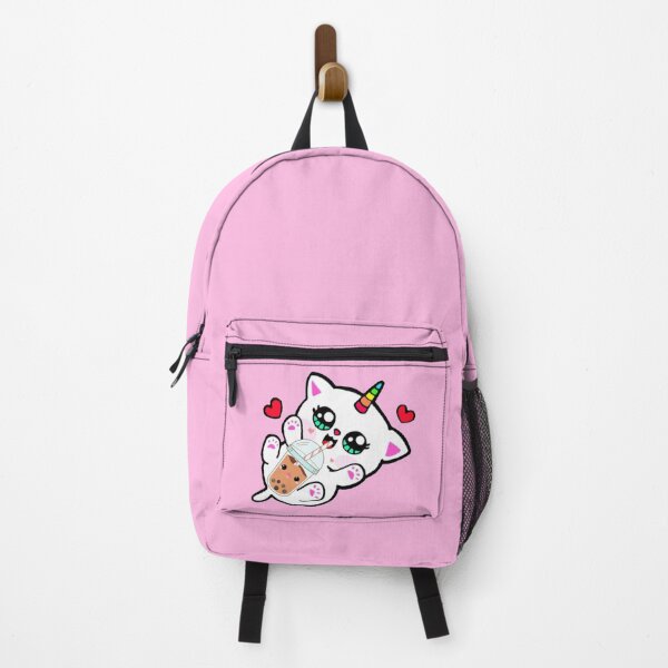 Item preview, Cat Drinking Boba Milk designed and sold by NineOneOne.