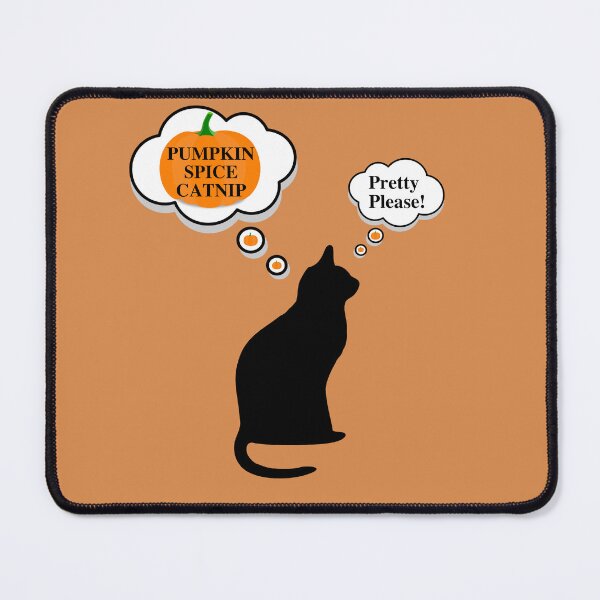 Item preview, Black Cat Pumpkin Spice Catnip - Pretty Please designed and sold by gtgbrown.