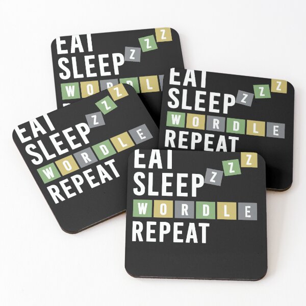 Item preview, Eat sleep wordle repeat | Wordle designed and sold by swaeleeroy.