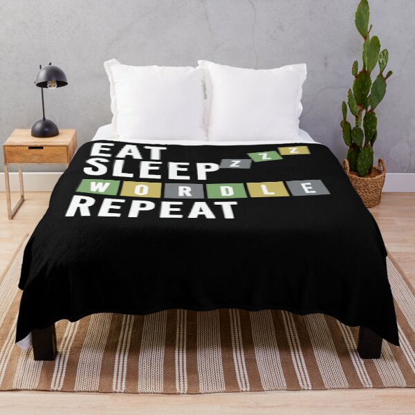 Item preview, Eat sleep wordle repeat | Wordle designed and sold by swaeleeroy.