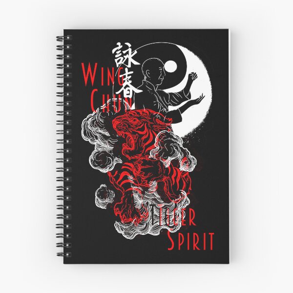 Item preview, Wing Chun Kung Fu Tiger Spirit Martial Arts Ving Tsun Design designed and sold by Zanshin-Art.