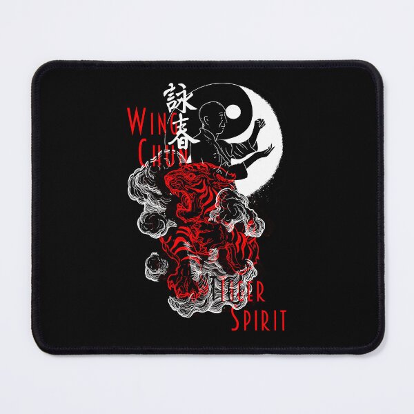 Item preview, Wing Chun Kung Fu Tiger Spirit Martial Arts Ving Tsun Design designed and sold by Zanshin-Art.