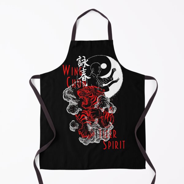 Item preview, Wing Chun Kung Fu Tiger Spirit Martial Arts Ving Tsun Design designed and sold by Zanshin-Art.