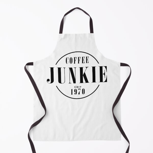 Item preview, Coffee Junkie since 1970 designed and sold by AlfabetDesign.