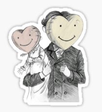 A Series Of Unfortunate Events - Lemony Snicket Or IIllustration Tee Sticker